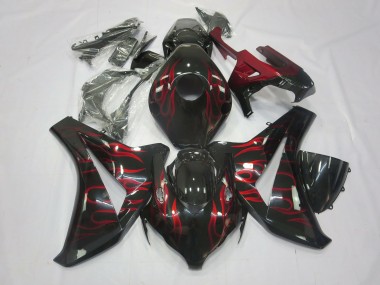 2008-2011 Llama Roja CBR1000RR Carenado