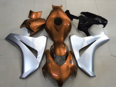 2008-2011 Naranja Brillante & Plata CBR1000RR Carenado