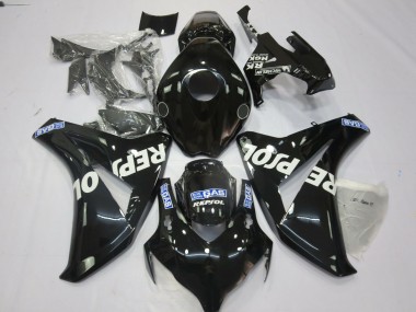 2008-2011 Negro Repsol CBR1000RR Carenado