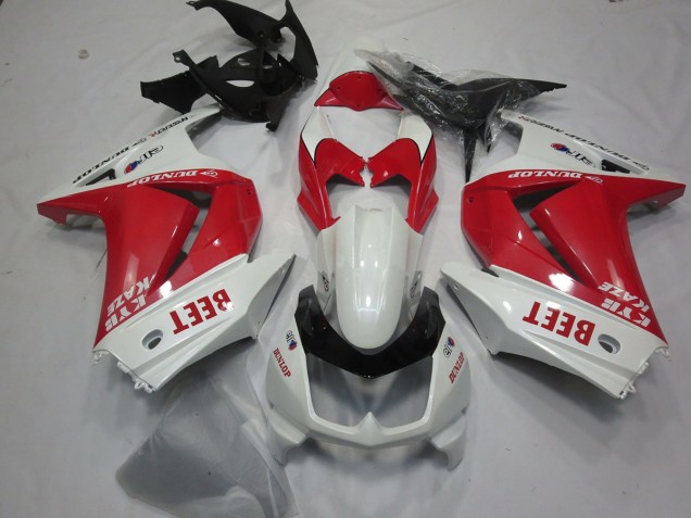 2008-2012 Beet Roja & Blanca Ninja 250 Carenado