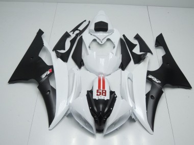 2008-2016 58 Sic Blanco & Negro R6 Carenado