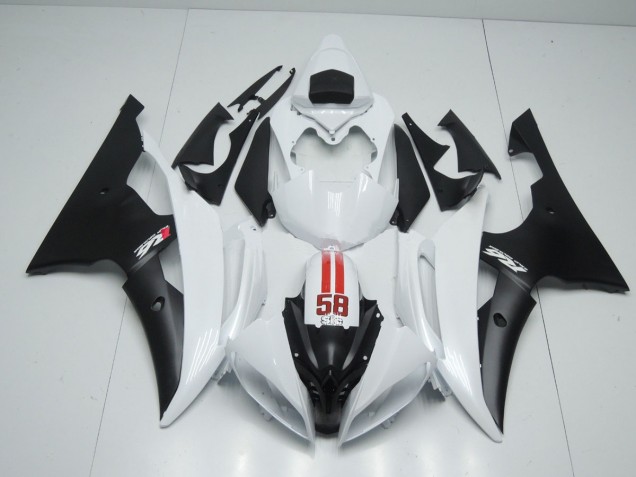 2008-2016 58 Sic Blanco & Negro R6 Carenado
