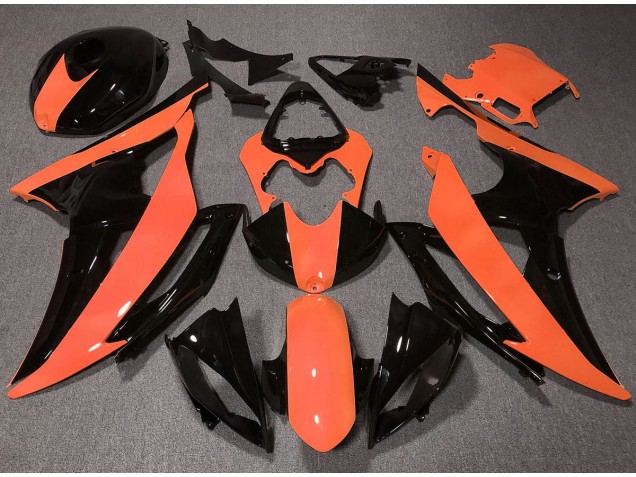 2008-2016 Alta Visibilidad Naranja R6 Carenado