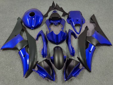 2008-2016 Azul Profundo & Negro Mate R6 Carenado