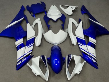 2008-2016 Estilo Personalizado OEM Azul & Blanco R6 Carenado