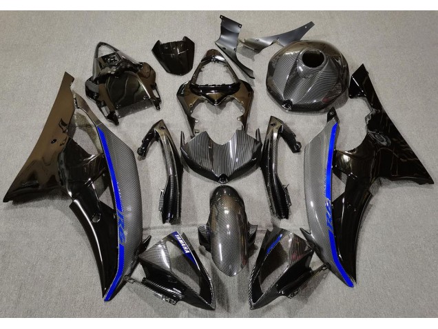 2008-2016 Fibra De Carbono & Azul R6 Carenado