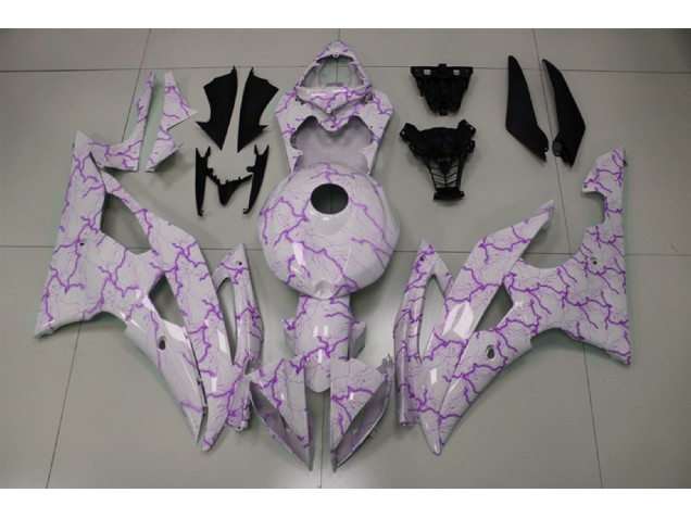 2008-2016 Iluminación Morada R6 Carenado
