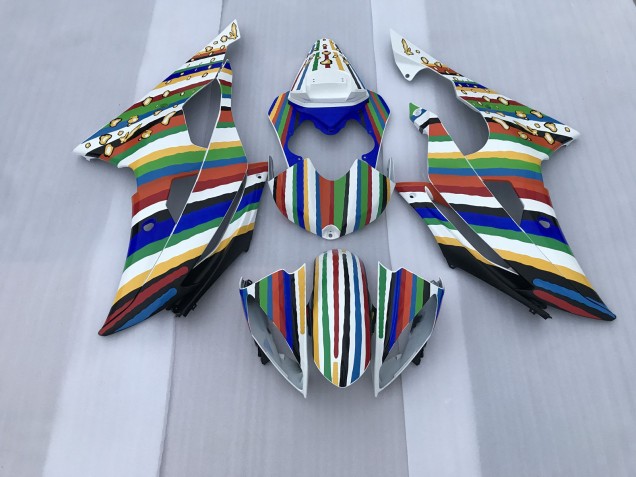 2008-2016 Multicolor R6 Carenado