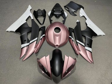 2008-2016 Negro Mate & Oro Rosa R6 Carenado