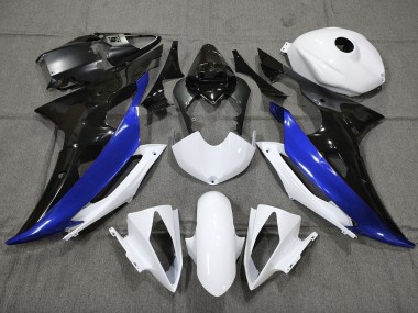 2008-2016 Personalizado Azul Blanco & Negro R6 Carenado
