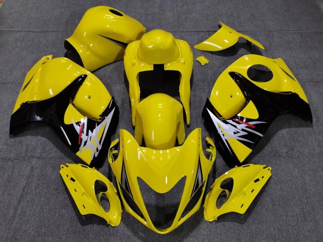 2008-2020 Amarillo Brillante Con Estilo Negro GSXR 1300 Carenado