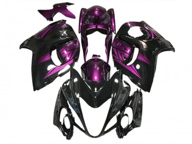2008-2020 Negro Brillante & Morado Intenso GSXR 1300 Carenado