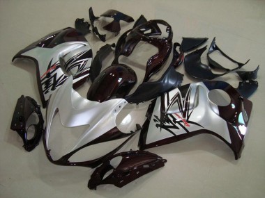 2008-2020 Negro Plata GSXR 1300 Carenado