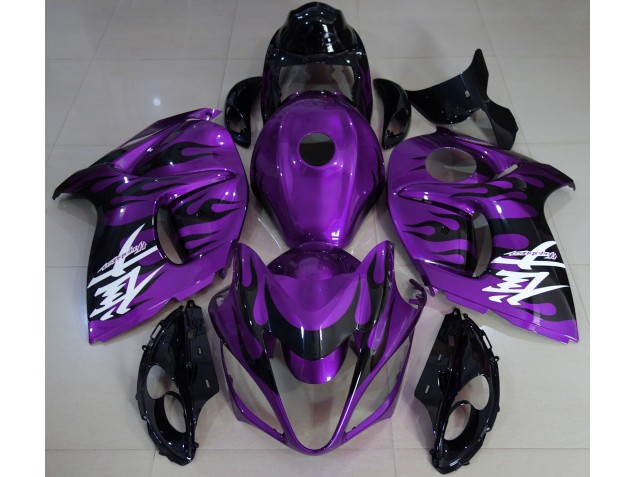 2008-2020 Púrpura Brillante & Negro GSXR 1300 Carenado