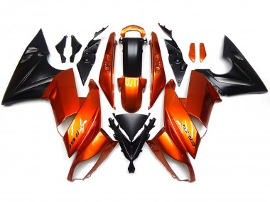 2009-2011 Naranja Quemada Ninja 650R Carenado