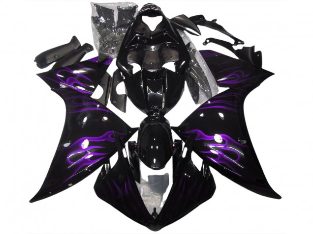 2009-2011 Negro & Morado Llama R1 Carenado