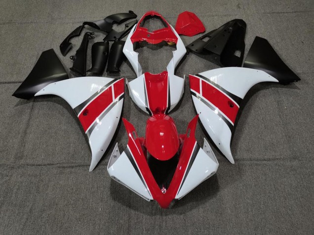 2009-2011 Rojo Blanco R1 Carenado