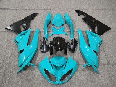 2009-2012 Azul ZX6R Carenado
