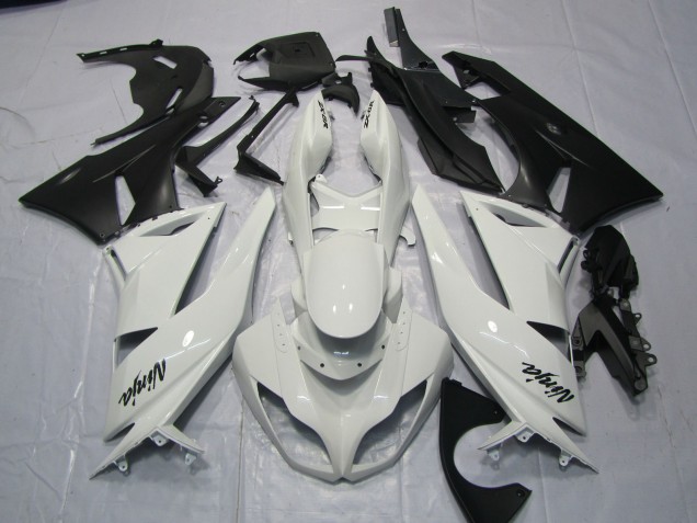 2009-2012 Blanco Brillante ZX6R Carenado