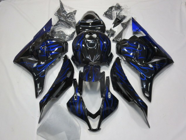 2009-2012 Llama Azul CBR600RR Carenado