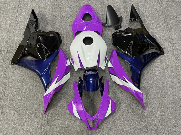 2009-2012 Morado & Blanco CBR600RR Carenado