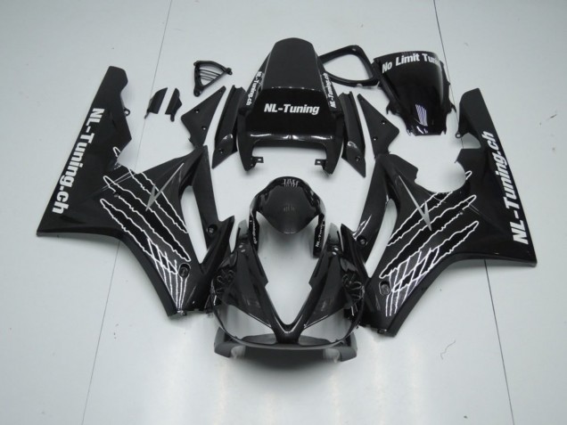 2009-2012 Negro Brillante (Personalizado) Daytona 675 Carenado