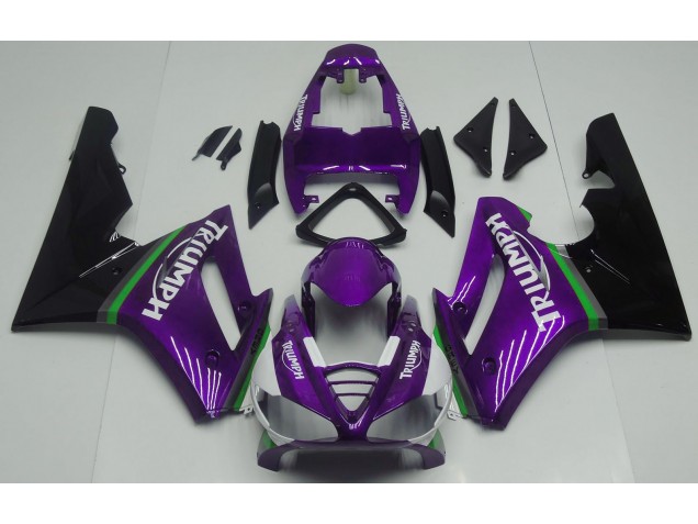 2009-2012 Púrpura Brillante Daytona 675 Carenado