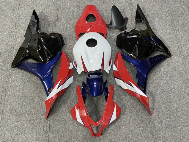 2009-2012 Rojo & Blanco CBR600RR Carenado