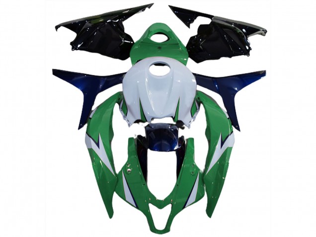 2009-2012 Verde Brillante & Azul CBR600RR Carenado