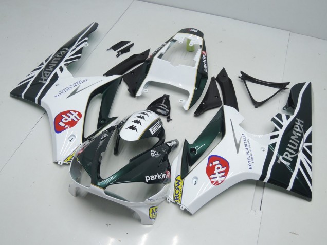 2009-2012 Verde De Carreras Británico Daytona 675 Carenado