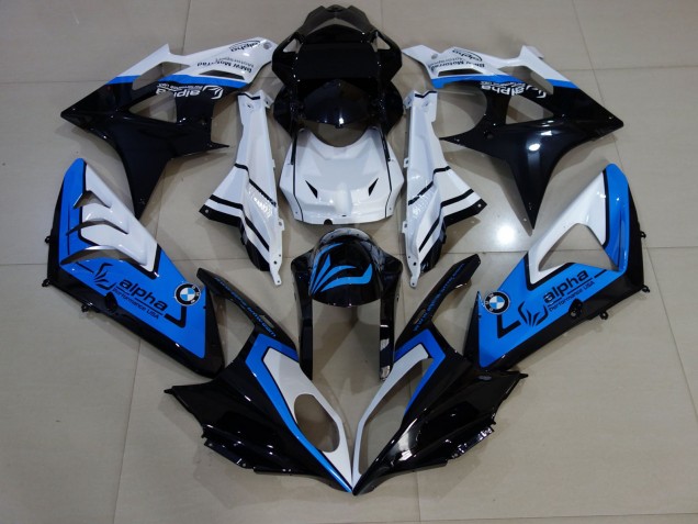 2009-2014 Alien Azul & Blanco S1000RR Carenado