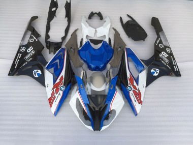 2009-2014 Alien Azul & Blanco S1000RR Carenado
