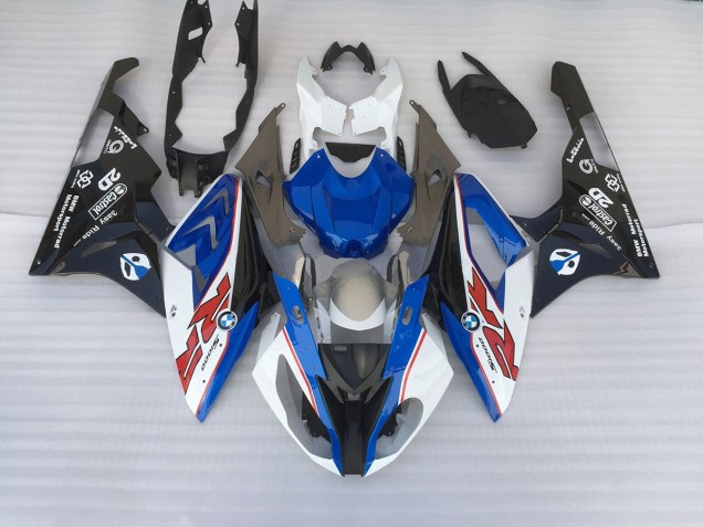 2009-2014 Alien Azul & Blanco S1000RR Carenado