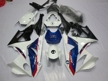 2009-2014 Alien Azul & Blanco S1000RR Carenado