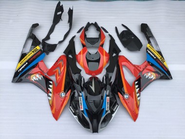 2009-2014 Alien Azul & Blanco S1000RR Carenado