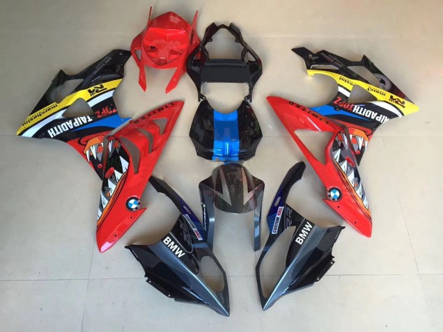 2009-2014 Alienígena Azul & Blanco S1000RR Carenado