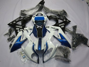 2009-2014 Alienígena Azul & Blanco S1000RR Carenado