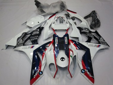2009-2014 Alienígena Azul & Blanco S1000RR Carenado