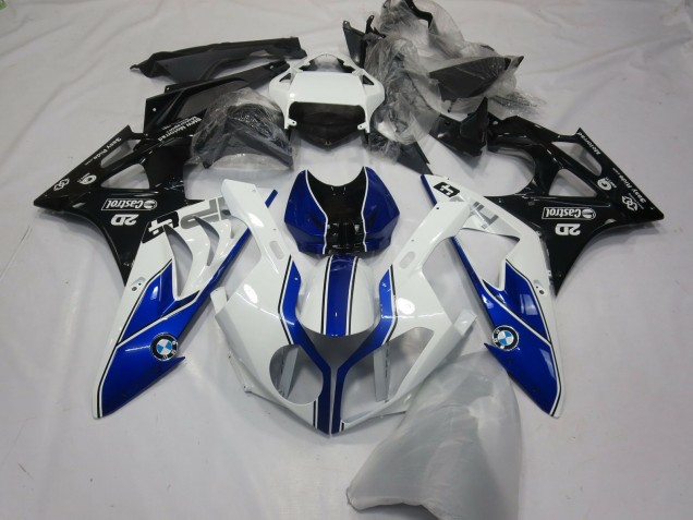 2009-2014 Alienígena Azul & Blanco S1000RR Carenado