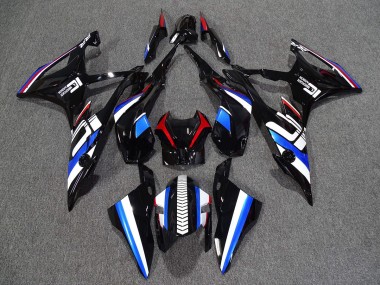 2009-2014 Alienígena Azul & Blanco S1000RR Carenado