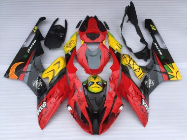2009-2014 Alienígena Azul & Blanco S1000RR Carenado