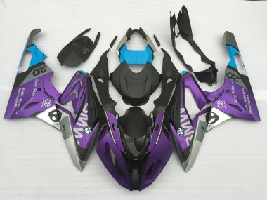 2009-2014 Alienígena Azul & Blanco S1000RR Carenado