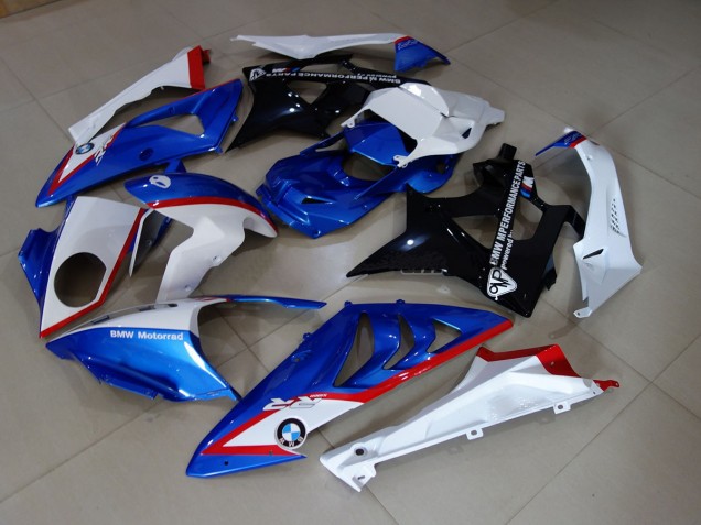 2009-2014 Alienígena Azul & Blanco S1000RR Carenado