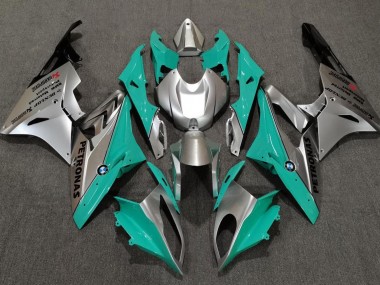 2009-2014 Alienígena Azul & Blanco S1000RR Carenado