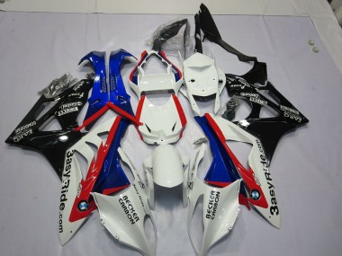 2009-2014 Alienígena Azul & Blanco S1000RR Carenado