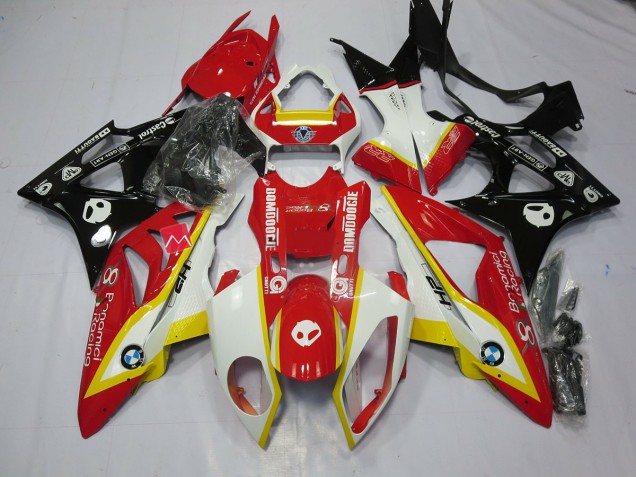 2009-2014 Alienígena Azul & Blanco S1000RR Carenado