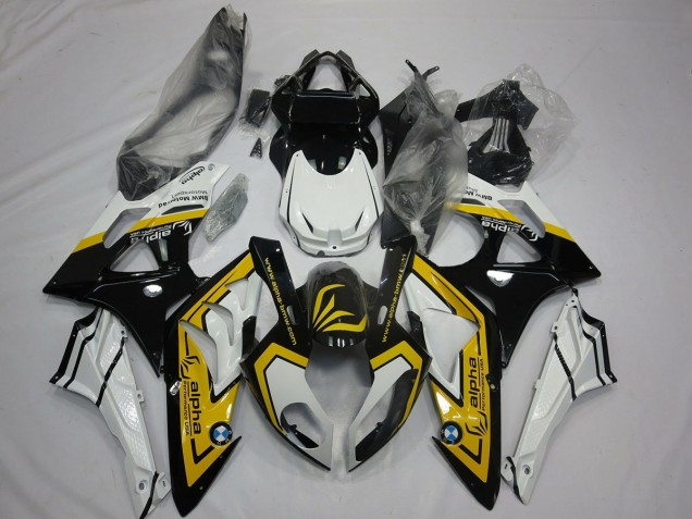 2009-2014 Alienígena Azul & Blanco S1000RR Carenado