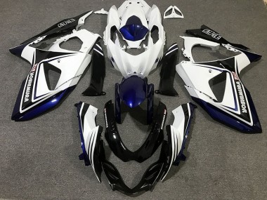 2009-2016 Azul Blanco & Negro GSXR 1000 Carenado