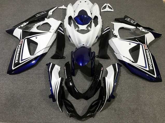 2009-2016 Azul Blanco & Negro GSXR 1000 Carenado