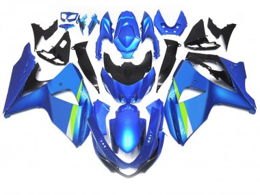 2009-2016 Azul Mate GSXR 1000 Carenado